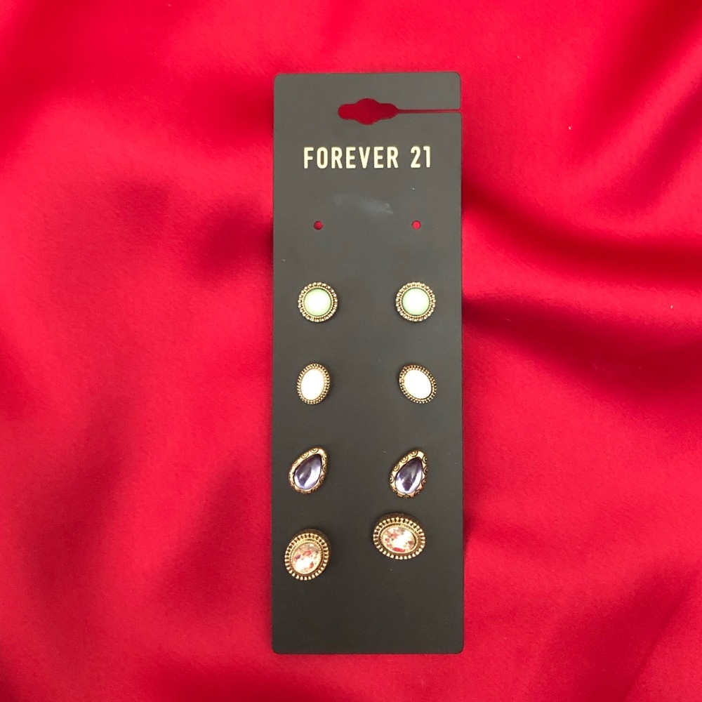 Forever 21 Multi-color Earring Set